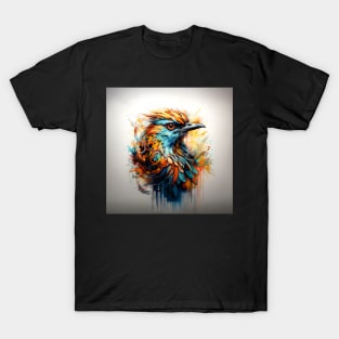 Colourful Phoenix Bird T-Shirt